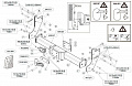 Фаркоп Brink (Thule) 605300 для FORD TRANSIT 14-