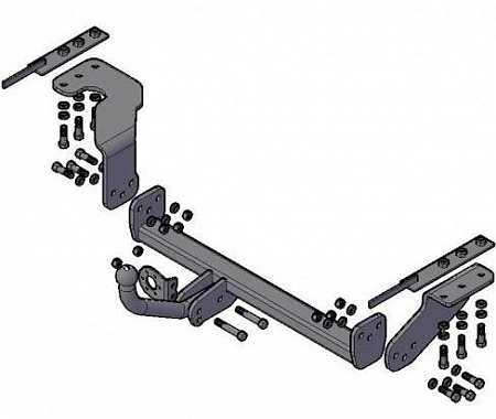 Фаркоп Трейлер 7711 на Nissan X-Trail T31 (5dr.) SUV 2007-2014гг.