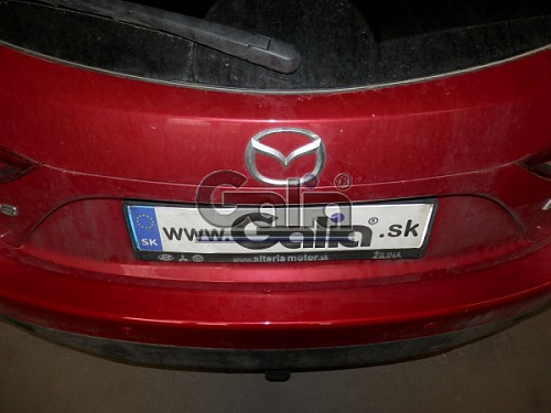 Фаркоп оцинкованный Galia M132A для Mazda 3 хетчбек 2014-