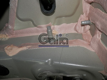 Фаркоп оцинкованный Galia C068C для Citroen C4 Picasso, C4 Grand Picasso 2013-, Peugeot 308 хетчбек, универсал 2013-