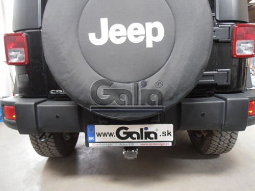 Фаркоп оцинкованный Galia J008A для Jeep Wrangler JK 2007-