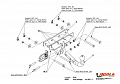 Фаркоп IMIOLA J.028 Jeep Wrangler 2007-