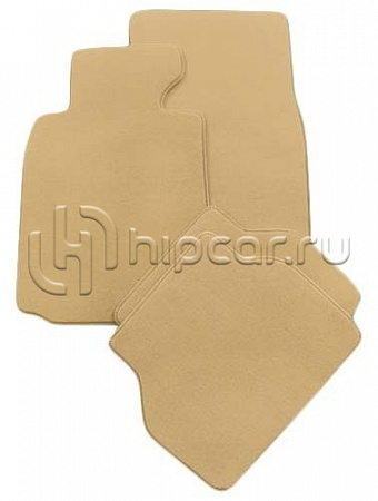 Коврики салона текст.Mitsubishi Pajero 3D ->03/2000 Comet бежевый (4 части)