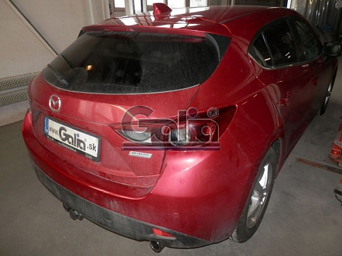 Фаркоп оцинкованный Galia M132A для Mazda 3 хетчбек 2014-