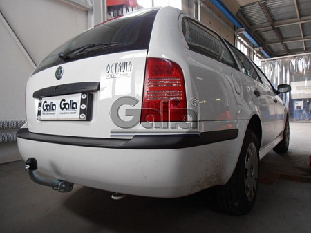 Фаркоп оцинкованный Galia S087A для Skoda Octavia седан, купе, универсал, Volkswagen Golf IV универсал 1997-2005