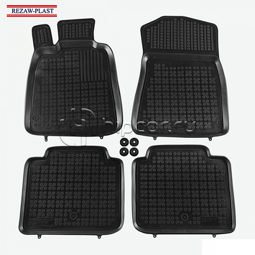 Коврики салона Lexus GS III 2005-2011 с бортиками полиуретановые