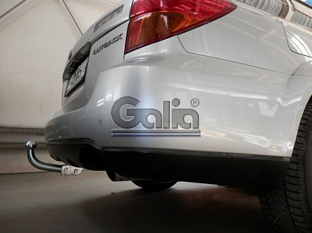 Фаркоп оцинкованный Galia S076C для Subaru Legacy WAG (BP), Subaru Outback 4WD 2004-2009