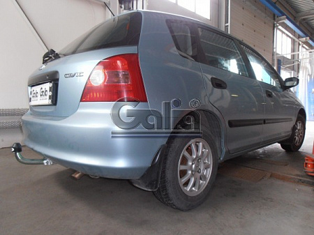 Фаркоп оцинкованный Galia H012A для Honda Civic хетчбек 5 дверей 2000-2003