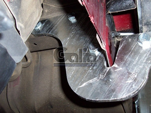 Фаркоп оцинкованный Galia H043A для Hyundai Matrix 2001-2008