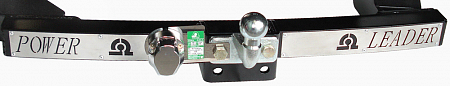 Фаркоп M115-F(N) Leader Plus MITSUBISHI PAJERO SPORT 2 / 3 (2008-...) (C НЕРЖ. ПЛАСТИНОЙ)