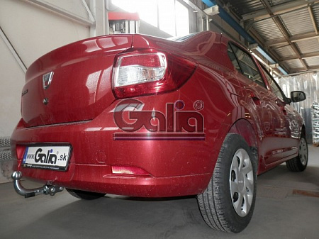 Фаркоп оцинкованный Galia D043A для Renault Logan II седан 2014-