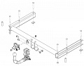 Фаркоп Brink (Thule) 618900 для Audi A4 (2007 - 2015)