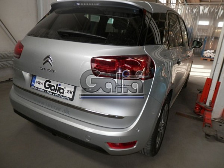 Фаркоп оцинкованный Galia C068A для Citroen C4 Picasso, C4 Grand Picasso 2013-, Peugeot 308 хетчбек, универсал 2013-