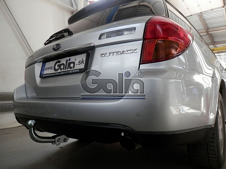 Фаркоп оцинкованный Galia S076C для Subaru Legacy WAG (BP), Subaru Outback 4WD 2004-2009
