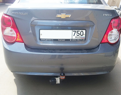 Фаркоп AvtoS CV 11 для Chevrolet Aveo седан 2012-