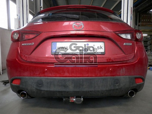 Фаркоп оцинкованный Galia M132A для Mazda 3 хетчбек 2014-