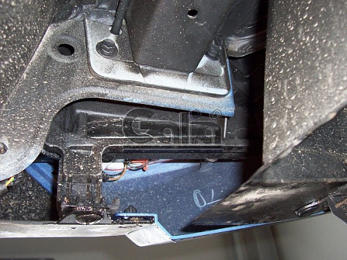 Фаркоп оцинкованный Galia H084A для Hyundai ix20 2010-