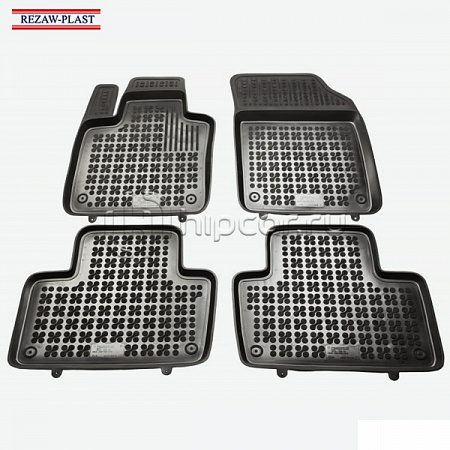Коврики салона VW Passat B6 2005->/ B7 11->/ Tiguan 2008-> с бортиками полиуретановые
