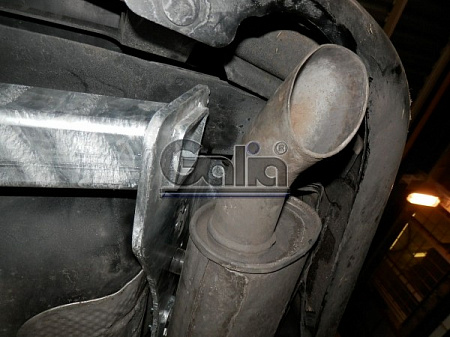 Фаркоп оцинкованный Galia C071A для Chrysler Grand Voyager 2008-, Dodge Caravan 2008-