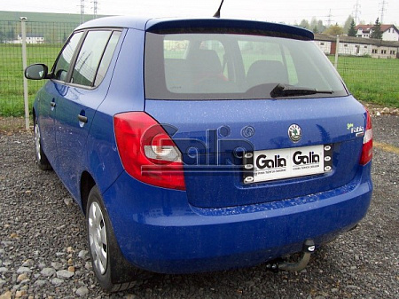 Фаркоп оцинкованный Galia S081A для Skoda Fabia хетчбек 2000-2007, 2007-2014