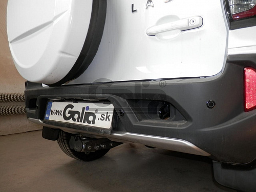 Фаркоп оцинкованный Galia L028C для Lada Niva Travel 2021-, Chevrolet Niva 2123 2008-2020, Lada Niva 2020-2021