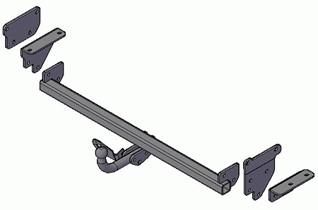 Фаркоп Трейлер 7720 на Nissan Qashqai J10 (кр.Qashqai +2 5dr.) SUV 2007-2013гг.