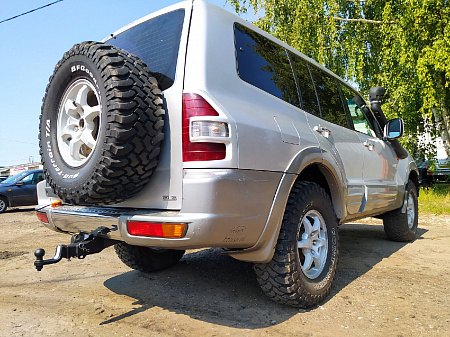 Фаркоп AvtoS MI 30 для Mitsubishi Pajero 3 / 4 2002-2007