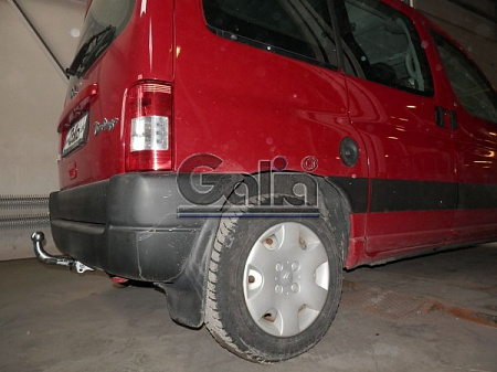 Фаркоп оцинкованный Galia C043A для Citroen Berlingo I 1996-2008, Berlingo First 2008-, Peugeot Partner I 1996-2008, Partner Origin 2008-