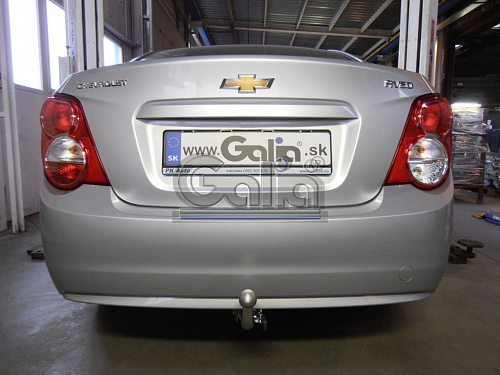 Фаркоп оцинкованный Galia C063C для Chevrolet Aveo седан 2012-