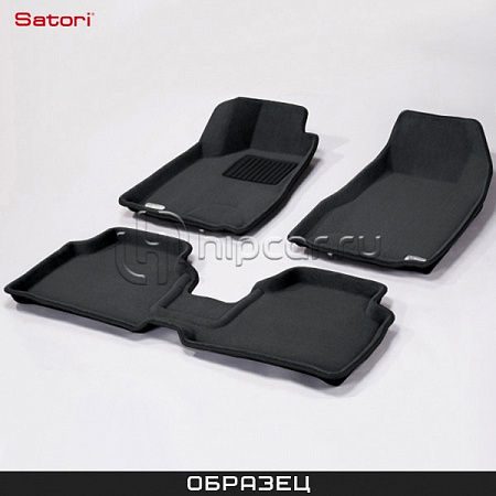 Коврики салона текст.MB W211 E-Classe 2005-2009 Satori с бортиком черные