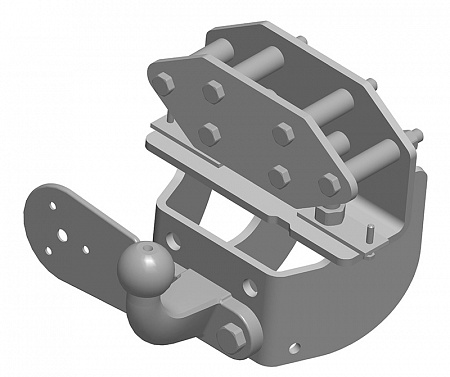 Фаркоп AvtoS TY 25 для Toyota Land Cruiser 200 2007-