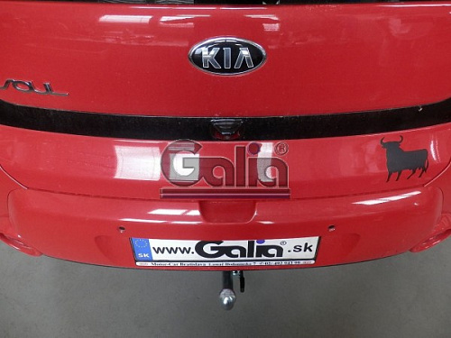 Фаркоп оцинкованный Galia K041A для Kia Soul 2014-