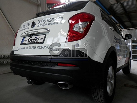 Фаркоп оцинкованный Galia S129A для Ssang Yong New Actyon 2011-
