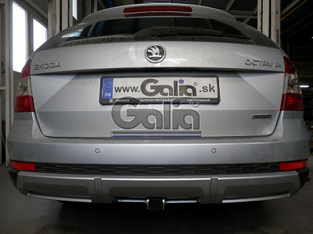 Фаркоп оцинкованный Galia S105C для Skoda Octavia седан/универсал 2013-