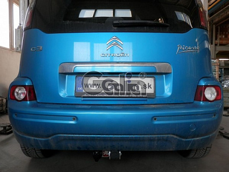 Фаркоп оцинкованный Galia C059C для Citroen C3 Picasso 2009-2017