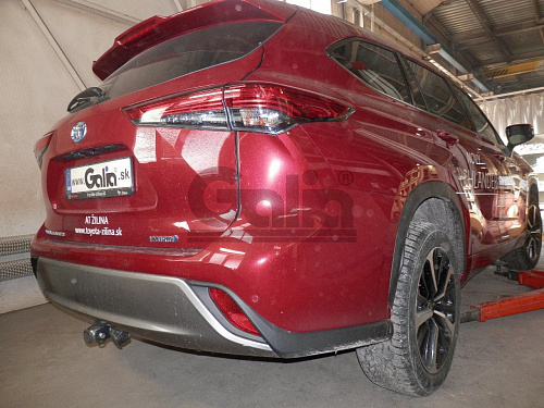 Фаркоп оцинкованный Galia T077C для TOYOTA HIGHLANDER 2019-