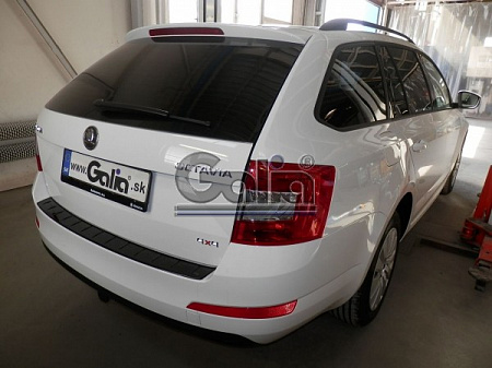 Фаркоп оцинкованный Galia S105C для Skoda Octavia седан/универсал 2013-
