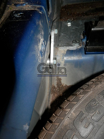 Фаркоп оцинкованный Galia S057A для Suzuki Liana хетчбек 2WD/4WD 2001-2007