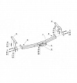 Фаркоп AvtoS TY 38 Toyota Highlander 2010-2014