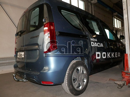 Фаркоп оцинкованный Galia D045A для Renault Dokker 2017-, Dacia Dokker 2012-