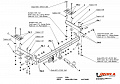 Фаркоп IMIOLA H.012 Honda CR-V 1997-2002