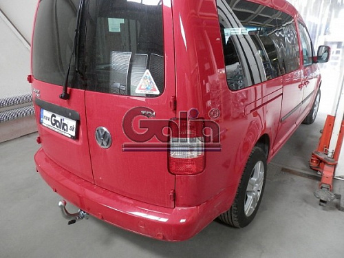 Фаркоп оцинкованный Galia V067C для Volkswagen Caddy 2004-