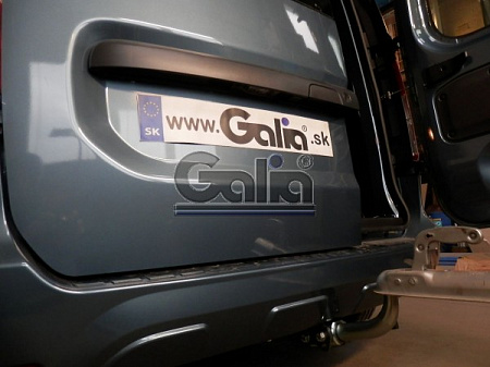 Фаркоп оцинкованный Galia D045C для Renault Dokker 2017-, Dacia Dokker 2012-