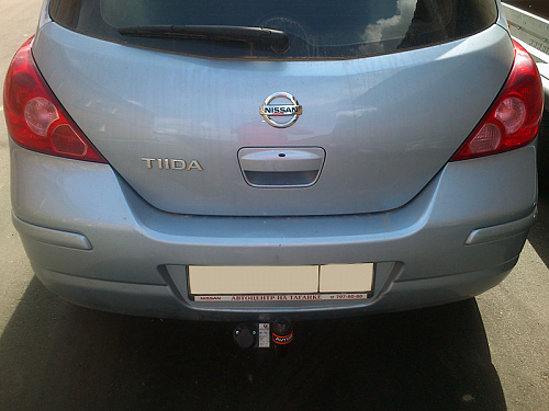 Фаркоп AvtoS NS 23 для Nissan TIIDA 2007-2014