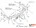 Фаркоп IMIOLA J.025 Grand Cherokee WJ 1999-2005