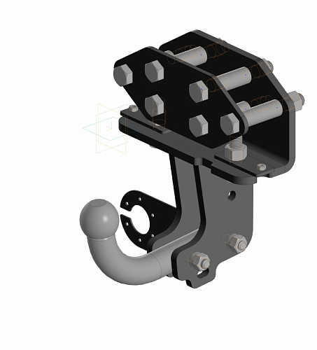 Фаркоп G-T053 Garant Toyota Land Cruiser 200 2008-, Lexus LX450d 2015-, LX570 2008-