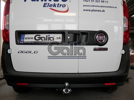 Фаркоп оцинкованный Galia F111A для FIAT Doblo 2010-, Opel Combo 2012-