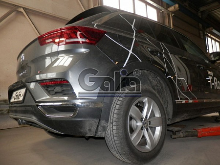 Фаркоп оцинкованный Galia S105C для Skoda Octavia седан/универсал 2013-