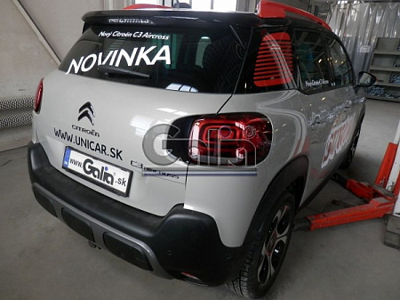 Фаркоп оцинкованный Galia C073C для Citroen C3 Aircross 2018-