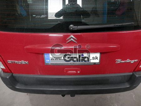 Фаркоп оцинкованный Galia C043A для Citroen Berlingo I 1996-2008, Berlingo First 2008-, Peugeot Partner I 1996-2008, Partner Origin 2008-
